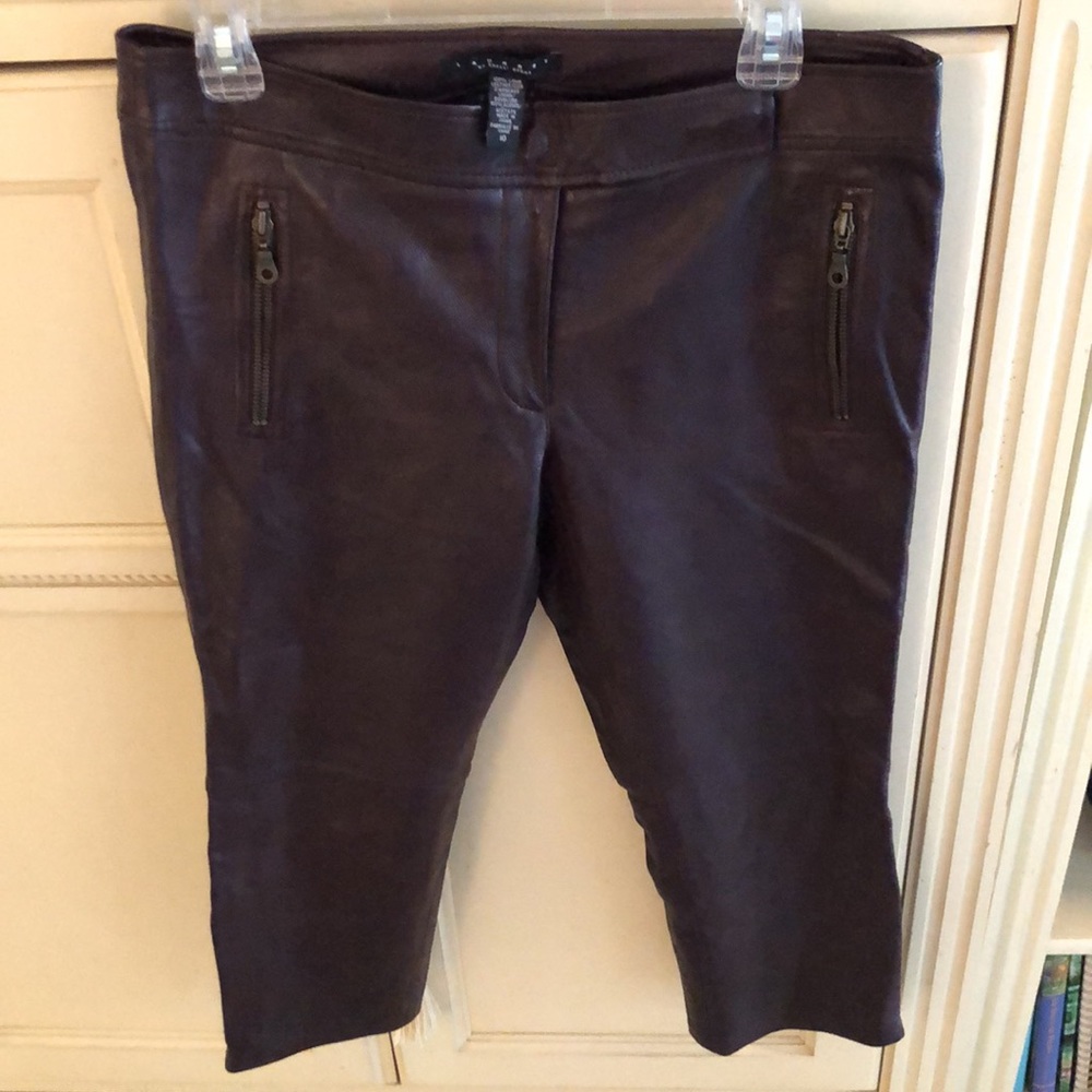 Laundry by Shelli Segal Leather Pants